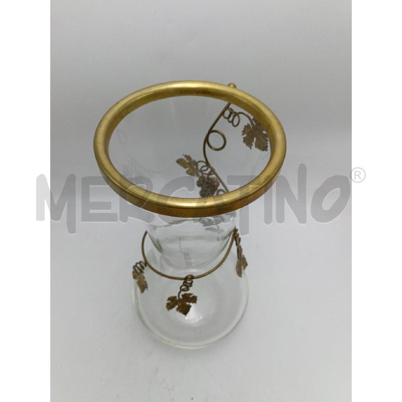 VASO DECORO UVA OTTONE | Mercatino dell'Usato Milano centrale 3