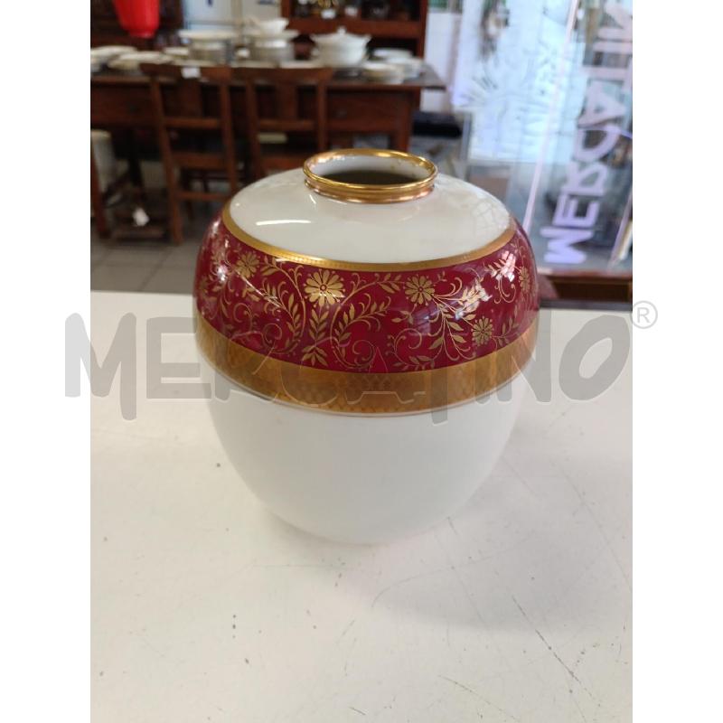 VASO ROSENTHAL FASCIA ROSSA E ORO  | Mercatino dell'Usato Milano centrale 1
