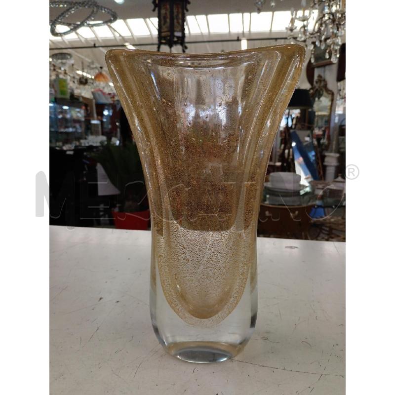 VASO SEGUSI DECORI POLLVERE DORATA | Mercatino dell'Usato Milano centrale 1
