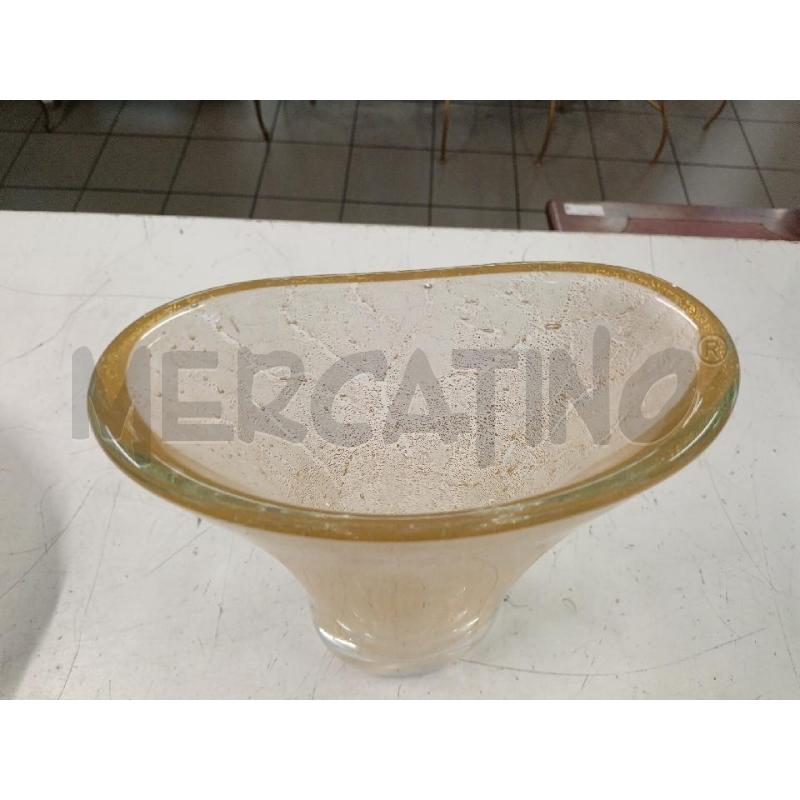 VASO SEGUSI DECORI POLLVERE DORATA | Mercatino dell'Usato Milano centrale 2