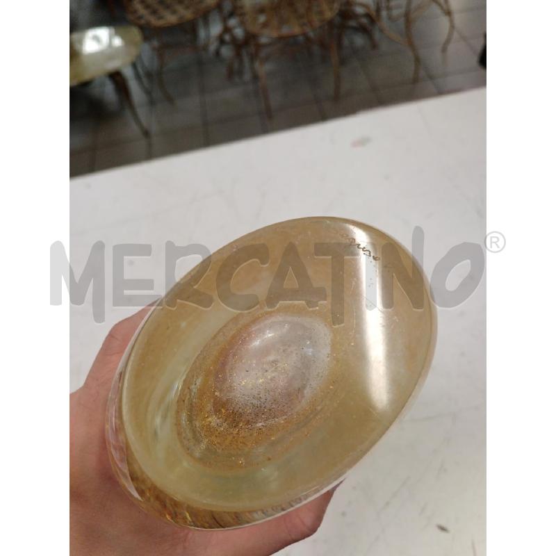 VASO SEGUSI DECORI POLLVERE DORATA | Mercatino dell'Usato Milano centrale 3