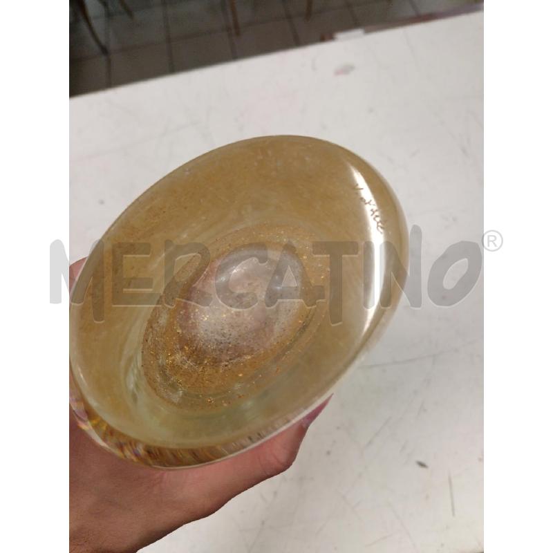VASO SEGUSI DECORI POLLVERE DORATA | Mercatino dell'Usato Milano centrale 4