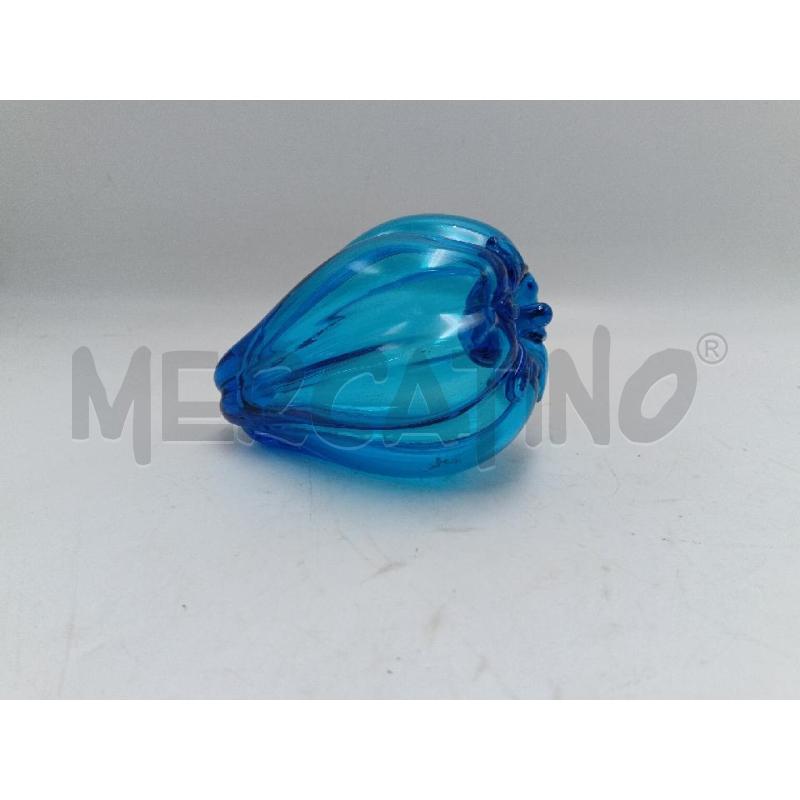 VERDURA IN VETRO BLU  | Mercatino dell'Usato Milano centrale 2
