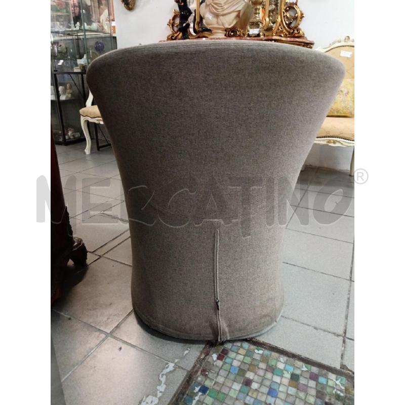 ZANOTTA POLTRONA MODELLO CALLA IN TESSUTO  | Mercatino dell'Usato Milano centrale 3