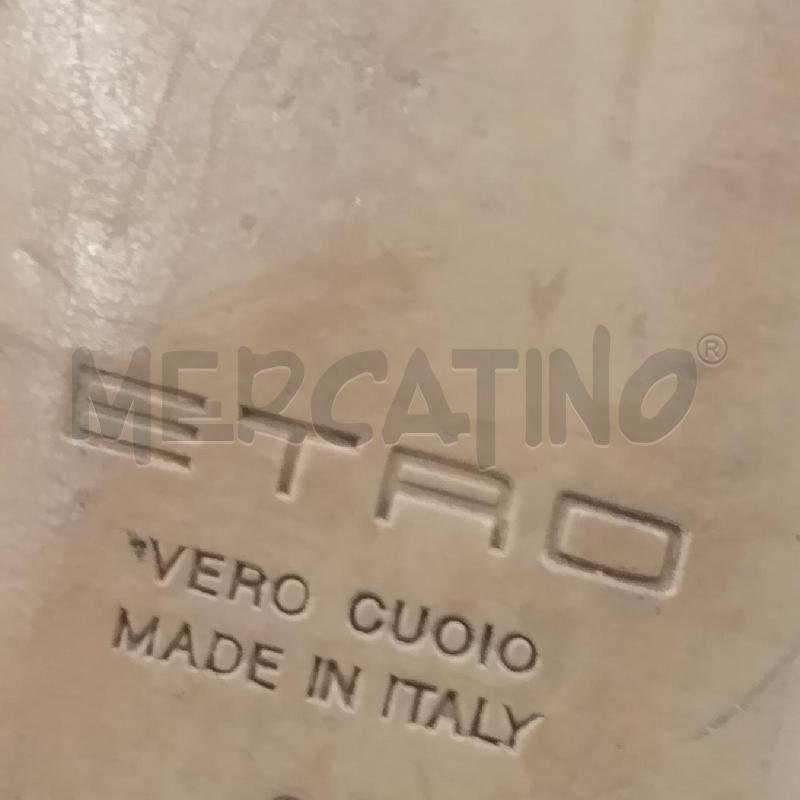 SCARPE DONNA ETRO NERO PELLE  | Mercatino dell'Usato Milano jenner 5