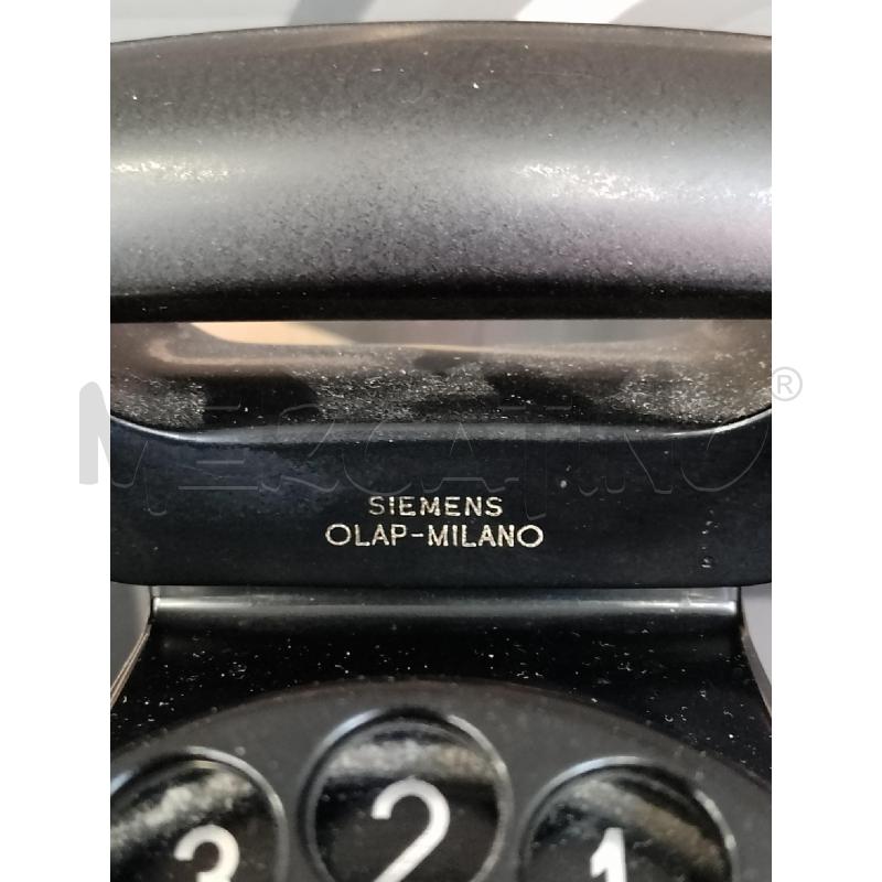 TELEFONO SIEMENS NERO VINTAGE | Mercatino dell'Usato Milano jenner 2