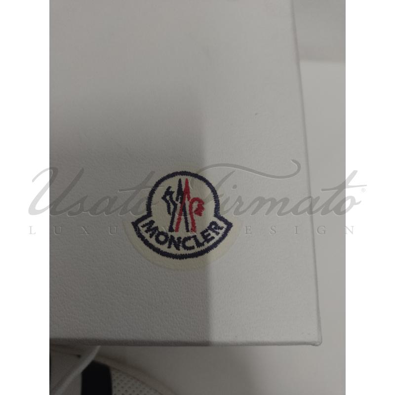 MONCLER SNEAKERS D BIANCHE BANDE NERE  | Mercatino dell'Usato Milano 4