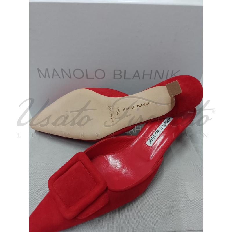 Scarpe manolo sales blahnik usate