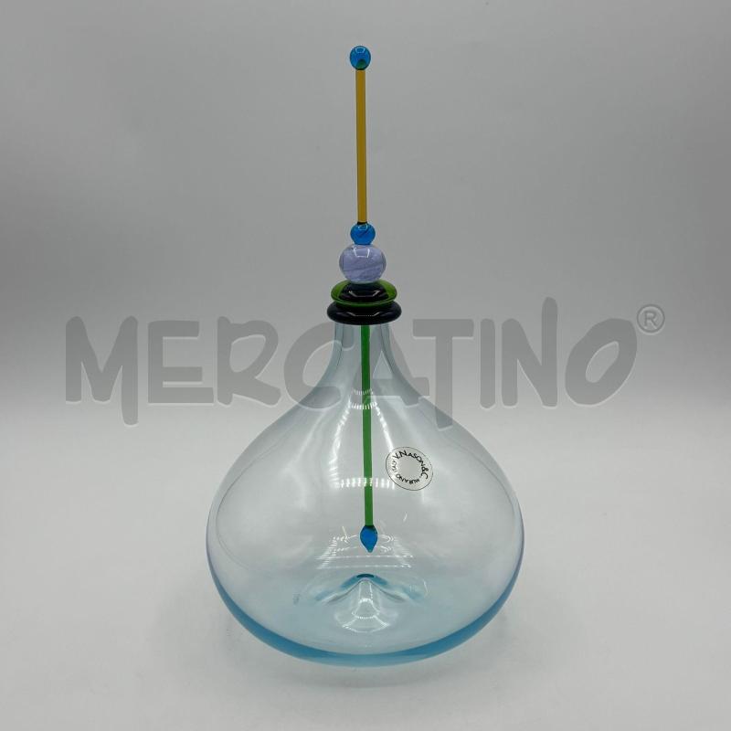 BOTTIGLIA IN VETRO DI MURANO V.NASON ANNI 80 | Mercatino dell'Usato Bresso 1
