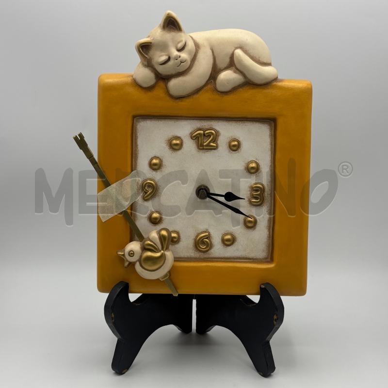 OROLOGIO DA PARETE THUN CON GATTO | Mercatino dell'Usato Bresso 1