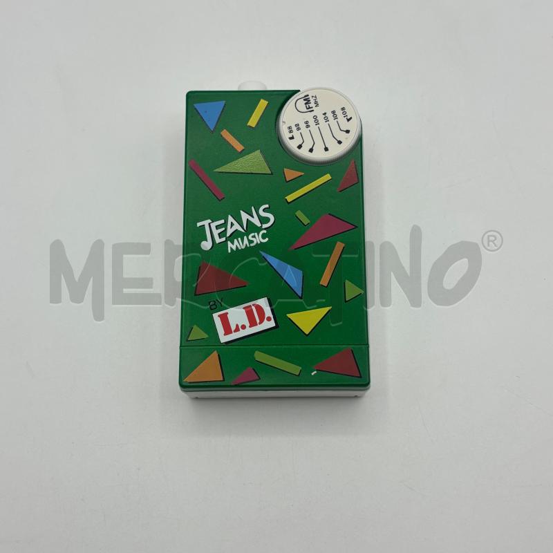 RADIOLINA FM PORTATILE JEANS MUSIC  | Mercatino dell'Usato Bresso 2