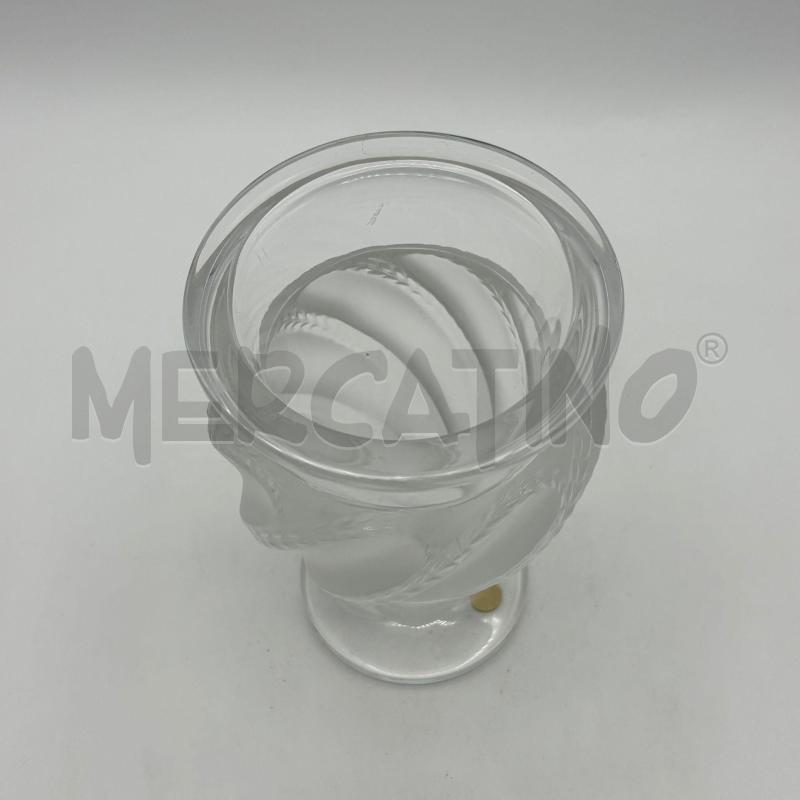 VASO MODELLO ERMENONVILLE LALIQUE CRISTALLO  | Mercatino dell'Usato Bresso 2