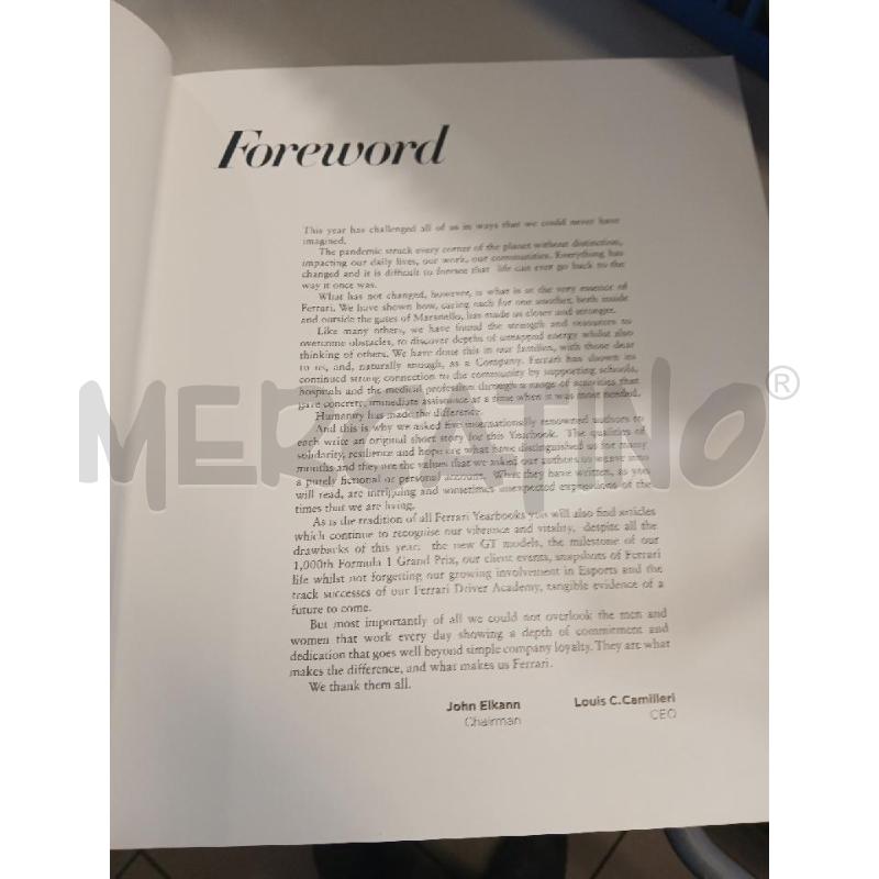 2020 FERRARI YEARBOOK | Mercatino dell'Usato Modena 3