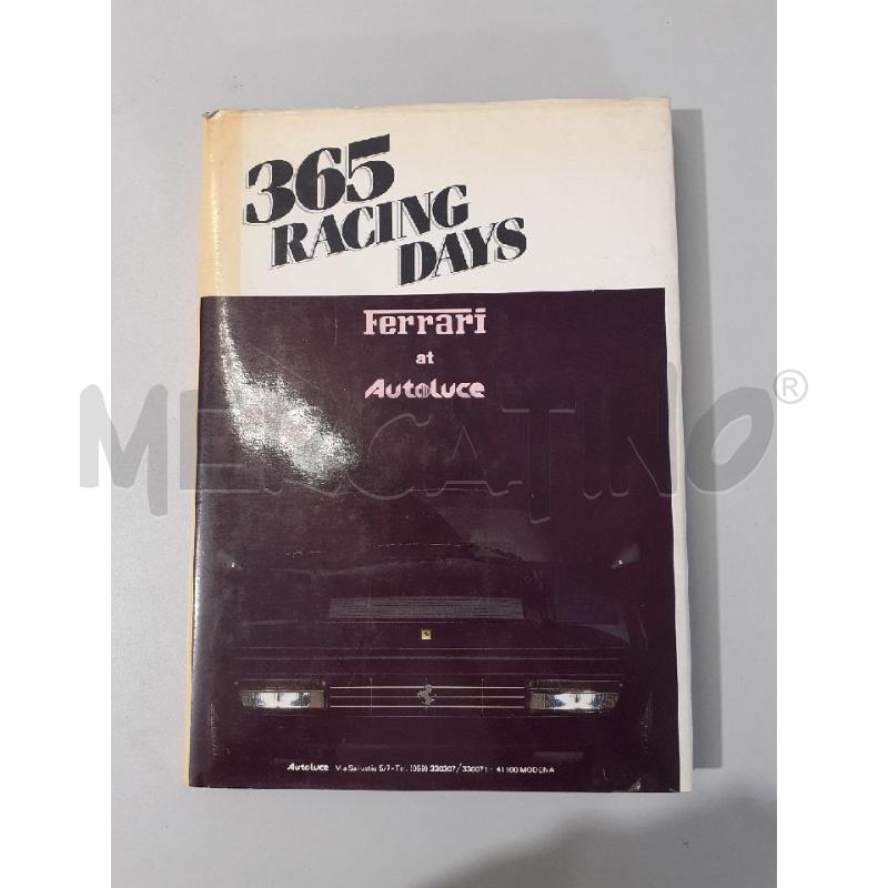 365 RACING DAYS 1987 FERRARI AT AUTOLUCE LIBRO  | Mercatino dell'Usato Modena 1