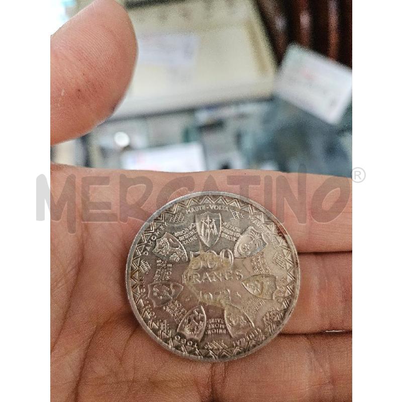 500 FRANCS 1972 ETATS DE L'AFRIQUE OUEST | Mercatino dell'Usato Modena 3