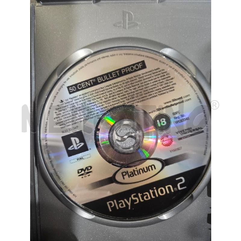 50 CENT BULLETPROOF PLATINUM - PS2 VIDEO GIOCO  | Mercatino dell'Usato Modena 4