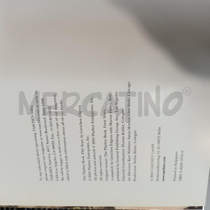 50 FIFTY YEARS TASCHEN 2005 - LIBRO | Mercatino dell'Usato Modena 4
