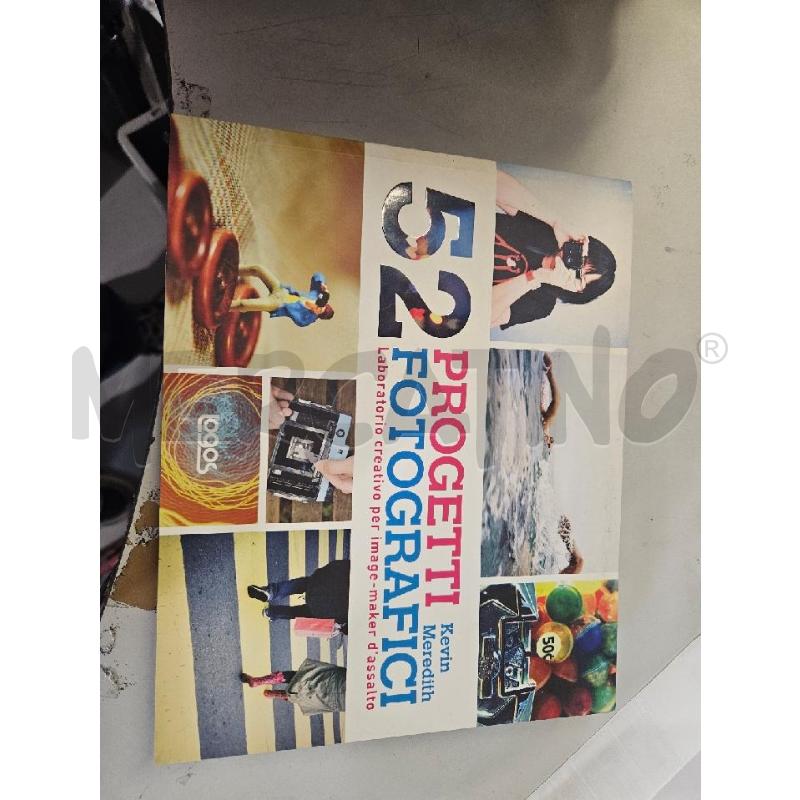 52 PROGETTI FOTOGRAFICI K.MEREDITH LOGOS LIBRO  | Mercatino dell'Usato Modena 1