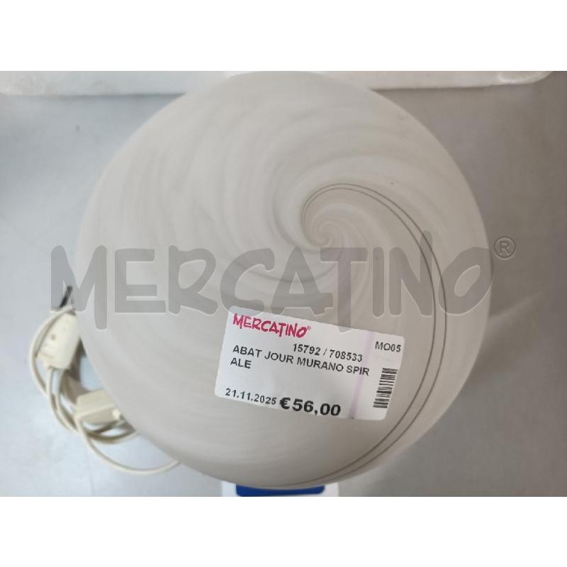 ABAT JOUR MURANO SPIRALE | Mercatino dell'Usato Modena 2
