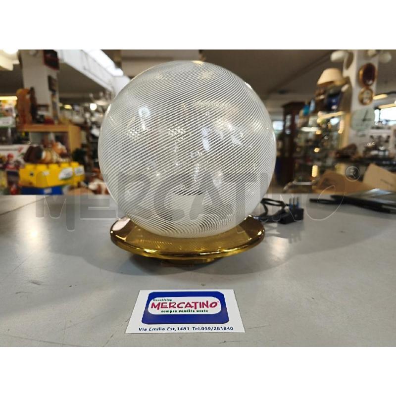 ABAT JOUR MURANO SPIRALI BIANCHE BASI OTT. | Mercatino dell'Usato Modena 2