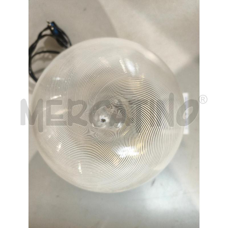 ABAT JOUR MURANO SPIRALI BIANCHE BASI OTT. | Mercatino dell'Usato Modena 3
