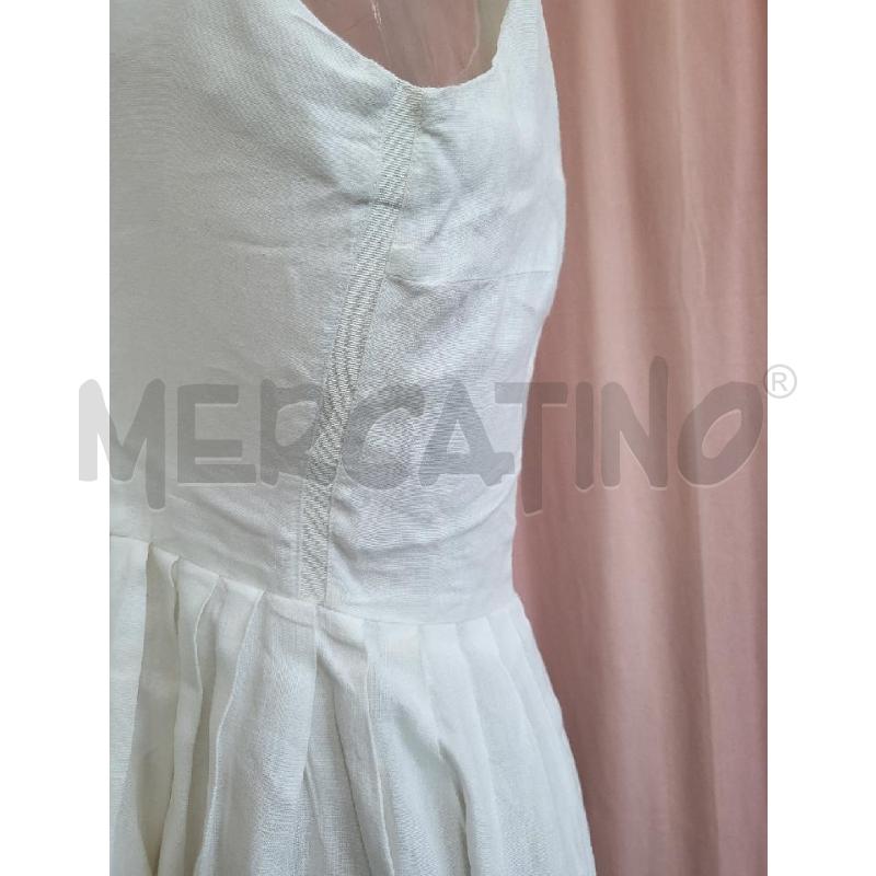ABITO DONNA BIANCO LINO NEW YORK | Mercatino dell'Usato Modena 4