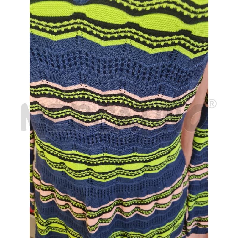 ABITO DONNA MISSONI FANTASIA BLUETTE VERDE | Mercatino dell'Usato Modena 4