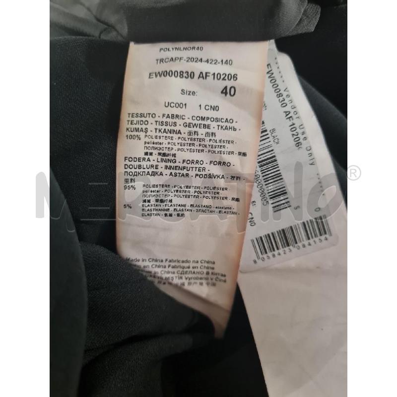 ABITO DONNA NERO LUNGO ARMANI | Mercatino dell'Usato Modena 4