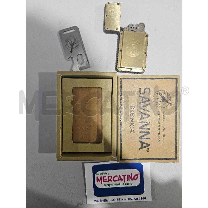 ACCENDINO SAVANNA BRONICA NON TESTATO VENDUTO COME NON FUNZIONANTE | Mercatino dell'Usato Modena 2