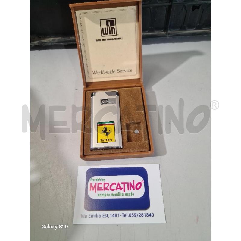 ACCENDINO WIN FERRARI JAPAN VENDUTO COME DECORATIVO | Mercatino dell'Usato Modena 1