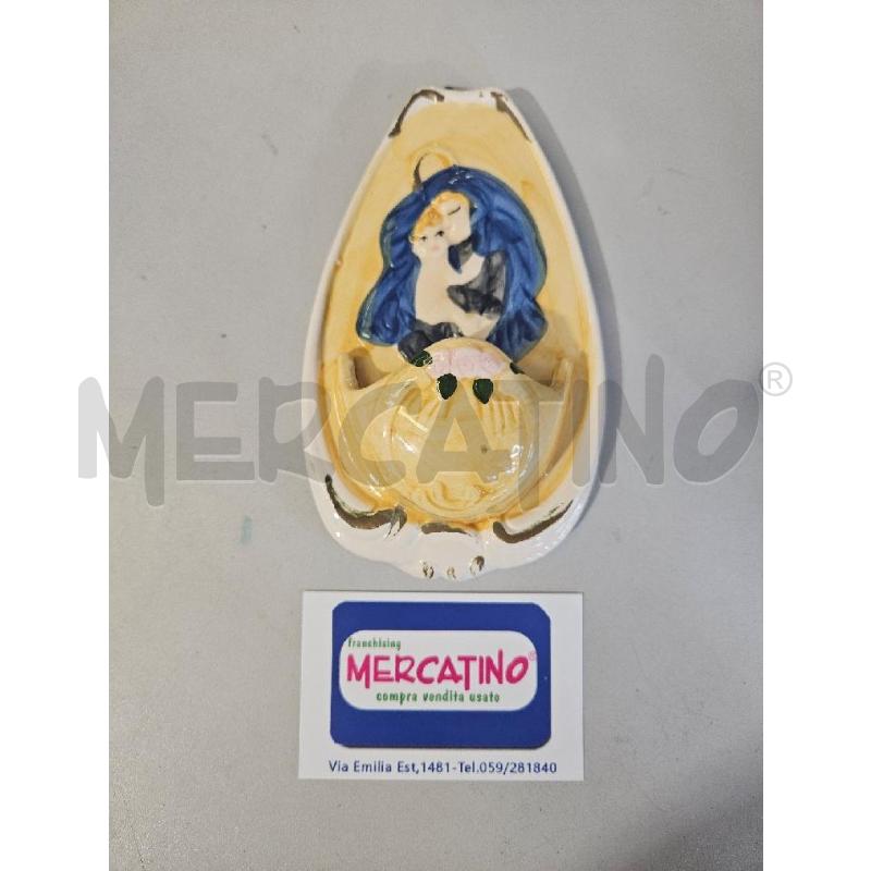 ACQUASANTIERA CER. 15CM | Mercatino dell'Usato Modena 1