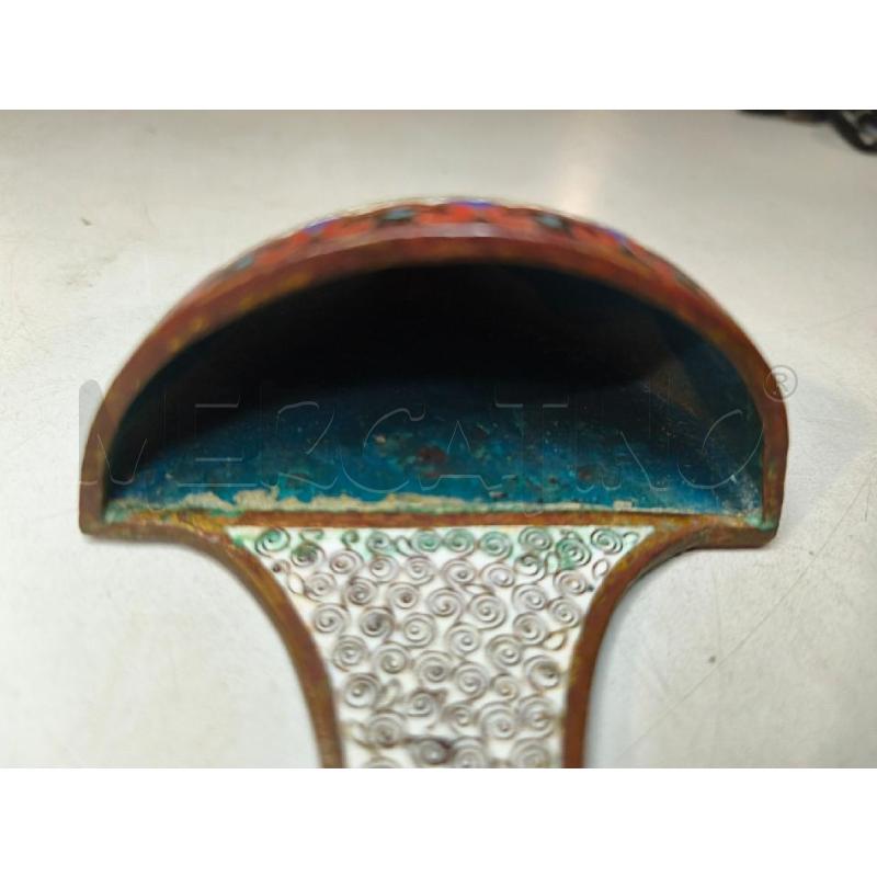 ACQUASANTIERA CLOISONNE DIPINTA AGNELLO | Mercatino dell'Usato Modena 4
