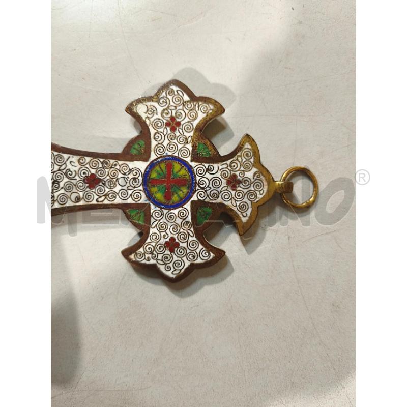ACQUASANTIERA CLOISONNE DIPINTA AGNELLO | Mercatino dell'Usato Modena 5