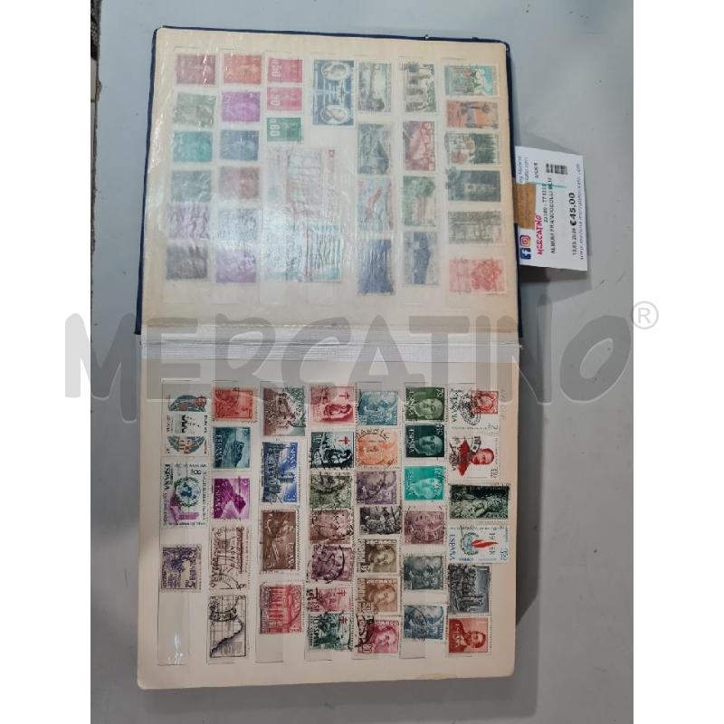 ALBUM FRANCOBOLLI BLU | Mercatino dell'Usato Modena 1
