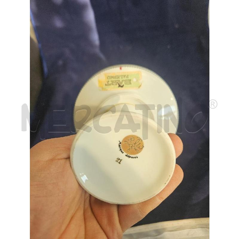 ALZATINA PRCLL RWK FIORI FILO ORO | Mercatino dell'Usato Modena 3