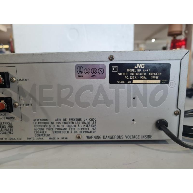 AMPLIFICATORE JVC A-X1 | Mercatino dell'Usato Modena 3