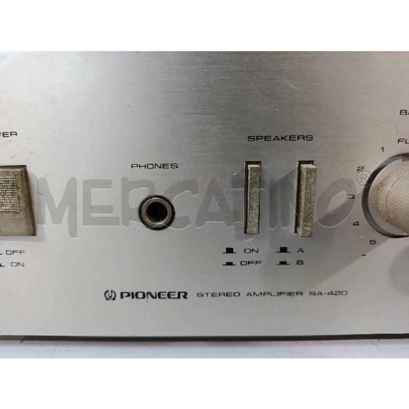 AMPLIFICATORE PIONEER SA-420 | Mercatino dell'Usato Modena 2