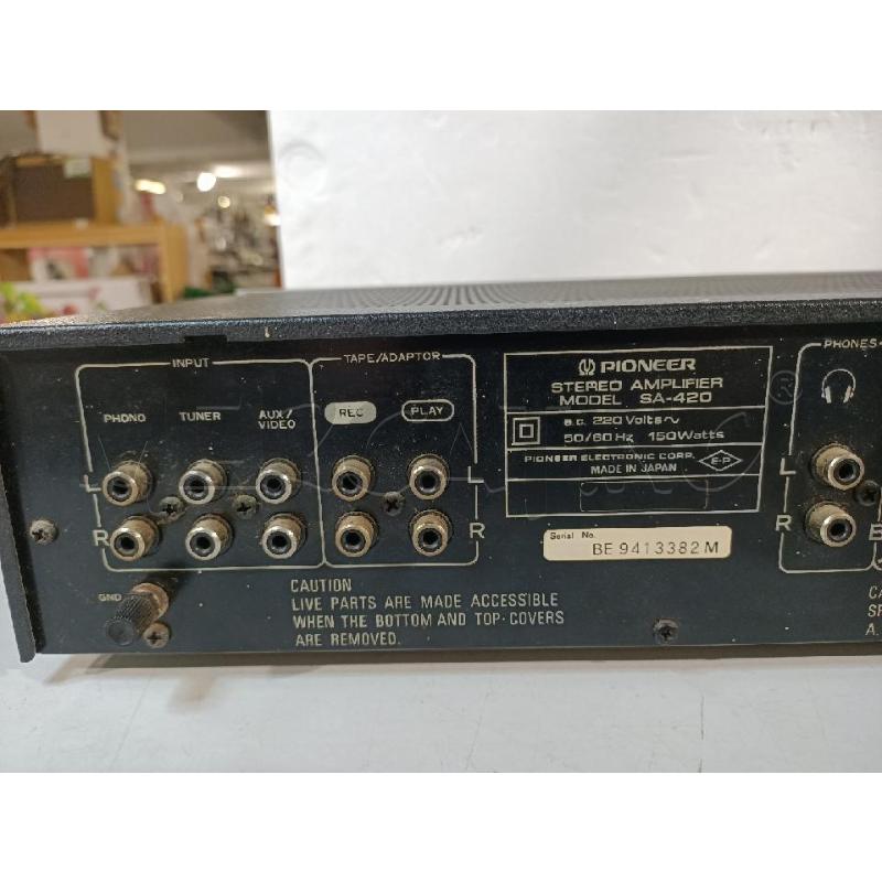AMPLIFICATORE PIONEER SA-420 | Mercatino dell'Usato Modena 4