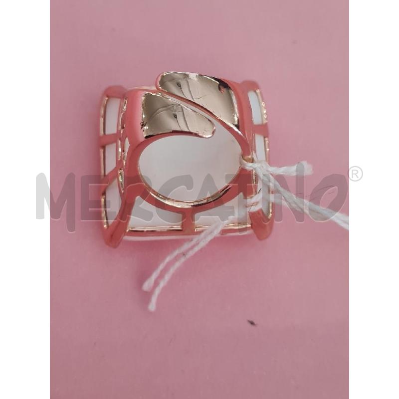 ANELLO DONNA AGATA BIANCA ROSATO | Mercatino dell'Usato Modena 4