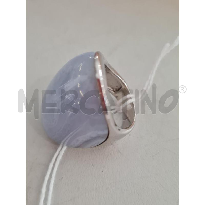 ANELLO DONNA AGATA DAL PIZZO BLU ### | Mercatino dell'Usato Modena 5