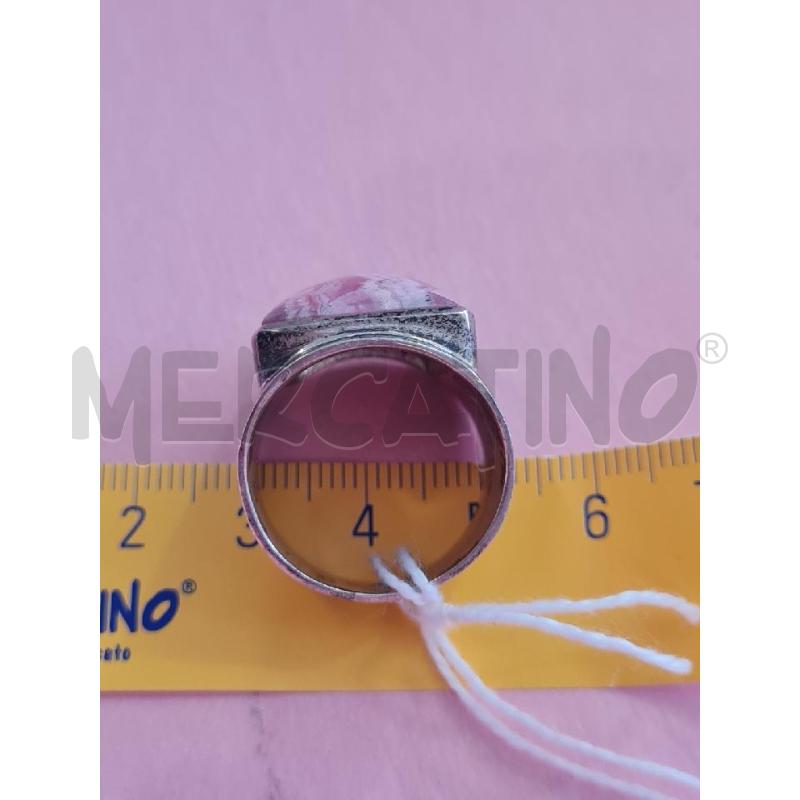 ANELLO DONNA CORALLO ROSA RETANG | Mercatino dell'Usato Modena 5