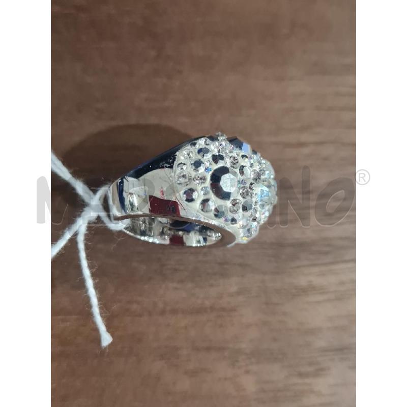ANELLO DONNA CRISTALLO AZZURRO  | Mercatino dell'Usato Modena 4