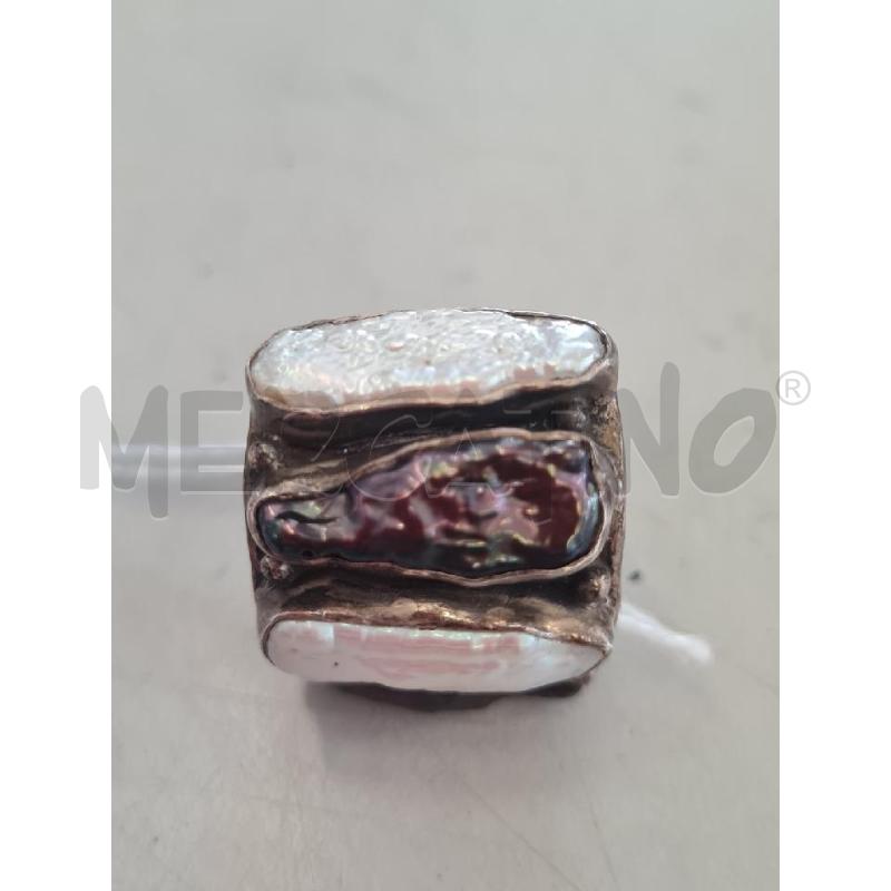 ANELLO DONNA MADRE PERLA ### | Mercatino dell'Usato Modena 4