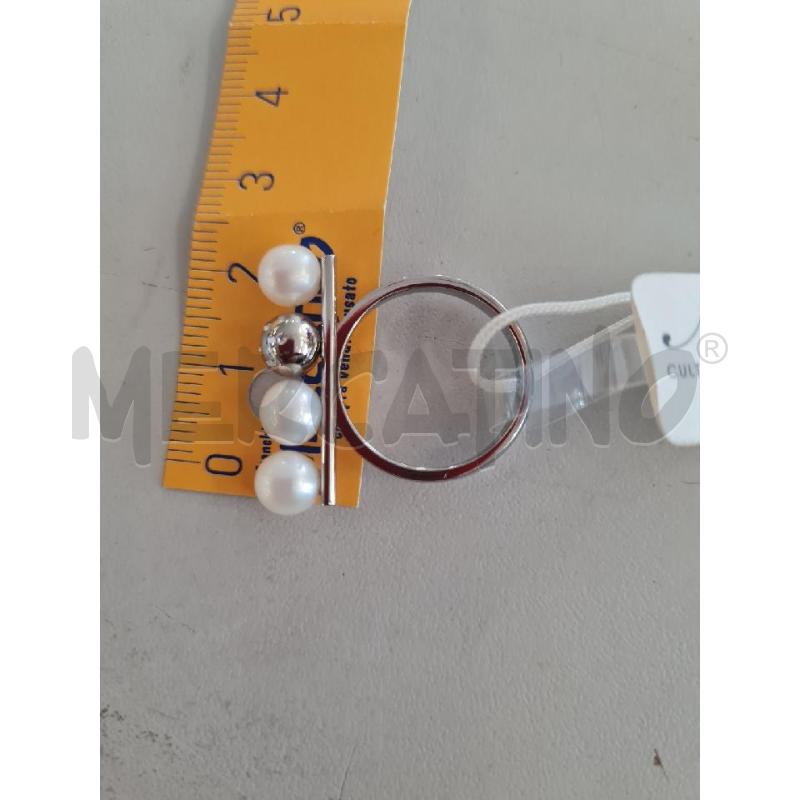 ANELLO DONNA MORELLATO CON PERLE | Mercatino dell'Usato Modena 3