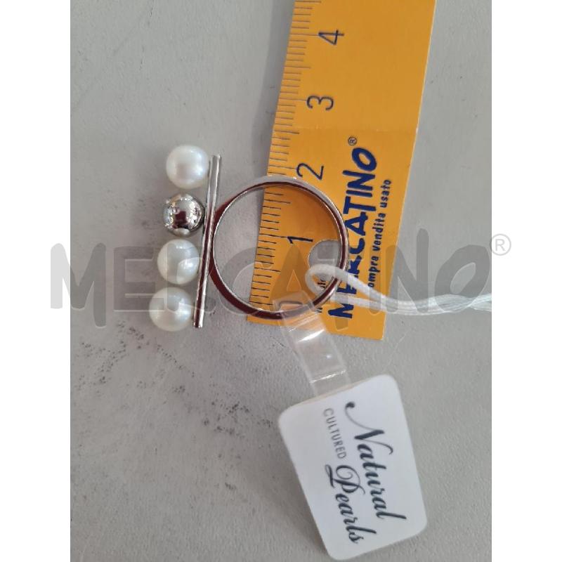 ANELLO DONNA MORELLATO CON PERLE | Mercatino dell'Usato Modena 4
