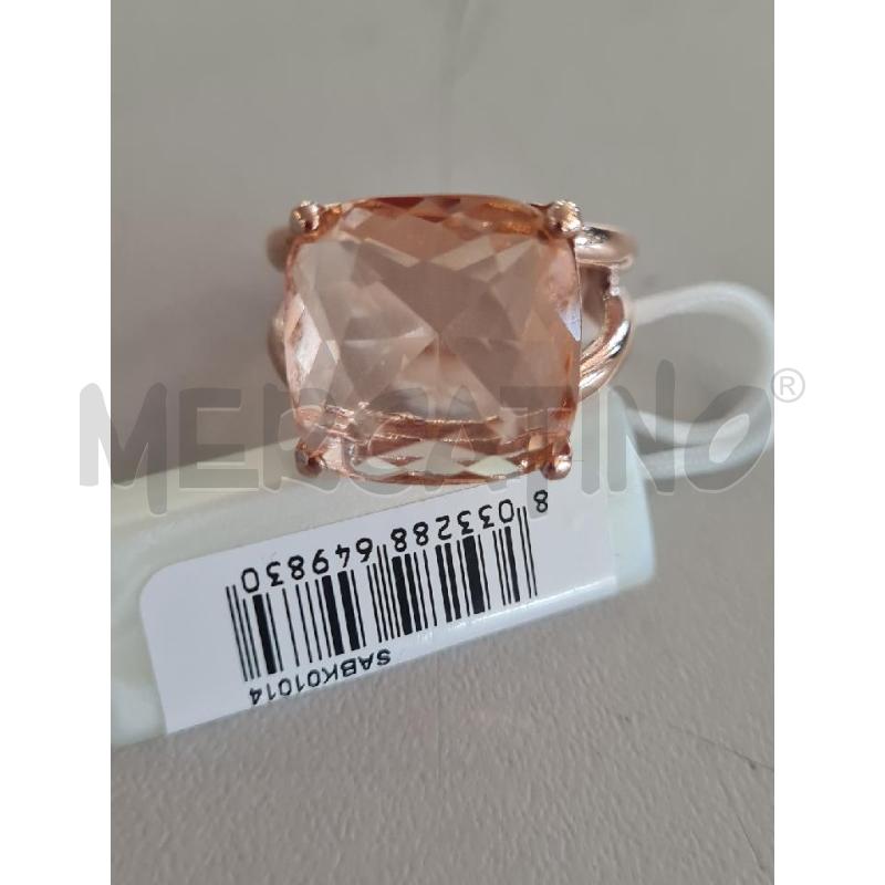 ANELLO DONNA MORELLATO PIETRA SALMONE | Mercatino dell'Usato Modena 4