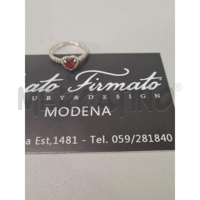 ANELLO DONNA PANDORA CUORE ROSSO | Mercatino dell'Usato Modena 1