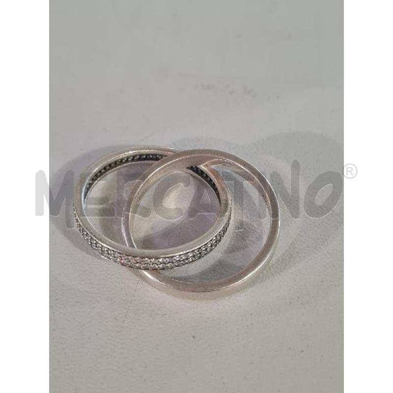 ANELLO DONNA PANDORA DOPPIO | Mercatino dell'Usato Modena 2