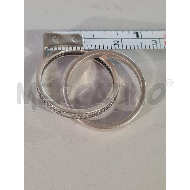 ANELLO DONNA PANDORA DOPPIO | Mercatino dell'Usato Modena 3