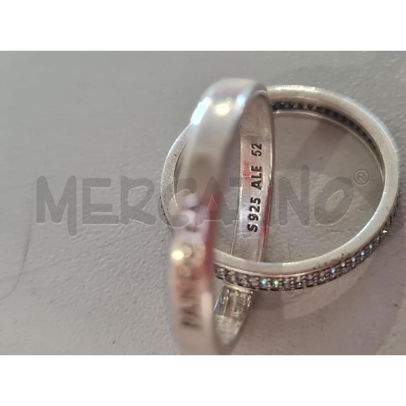 ANELLO DONNA PANDORA DOPPIO | Mercatino dell'Usato Modena 5